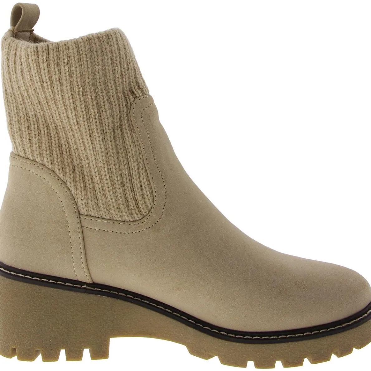 KARA Leather Contoured Footbed Ankle Boots