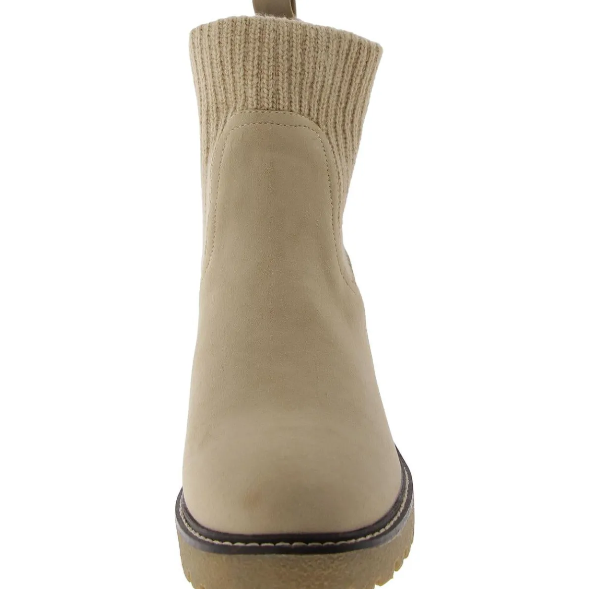 KARA Leather Contoured Footbed Ankle Boots