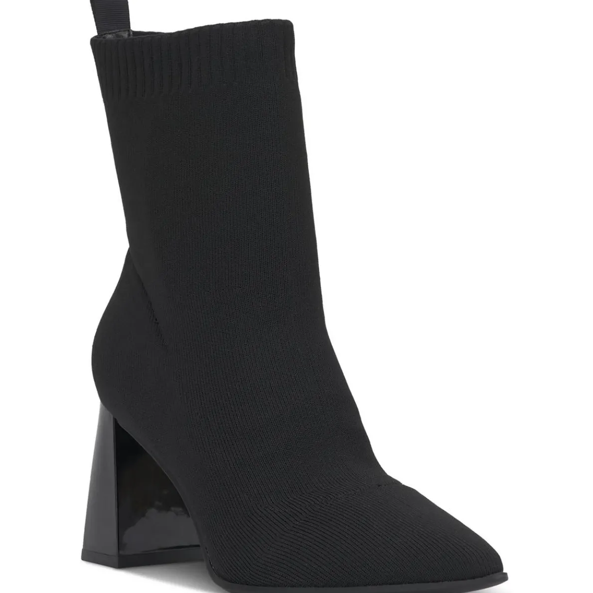 XIMENAF Knit Block heel Booties