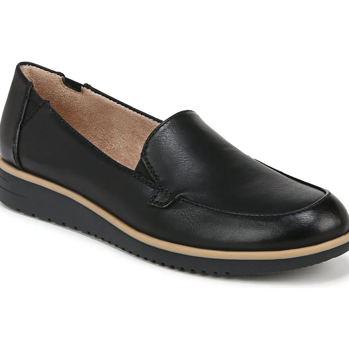 Idea Moc Faux Leather Slip On Loafers