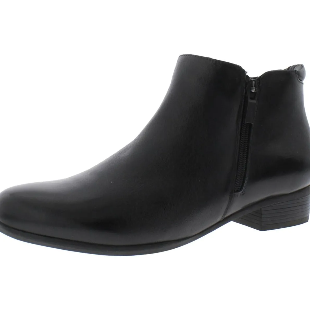 Major Leather Comfort Ankle Boots