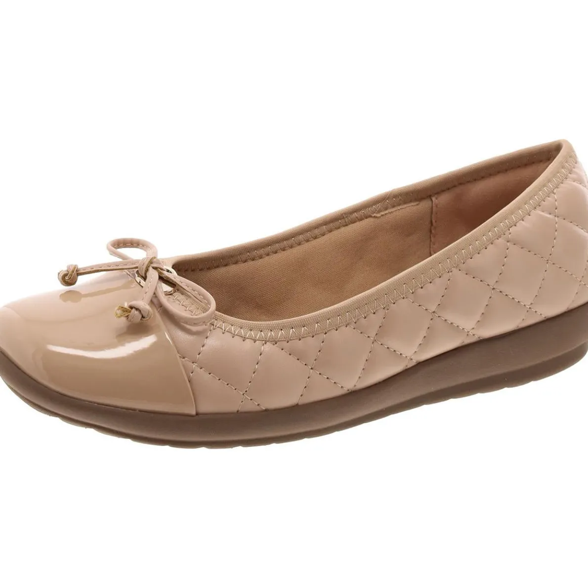 Adrina 3 Faux Leather Flat Moccasins