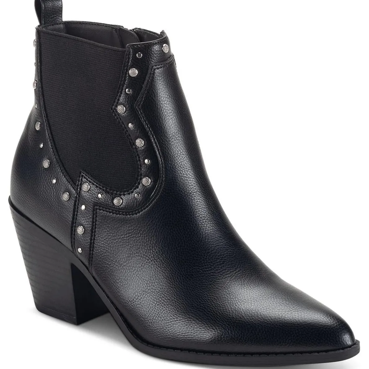 INDIANAA Block Heel Ankle Boots