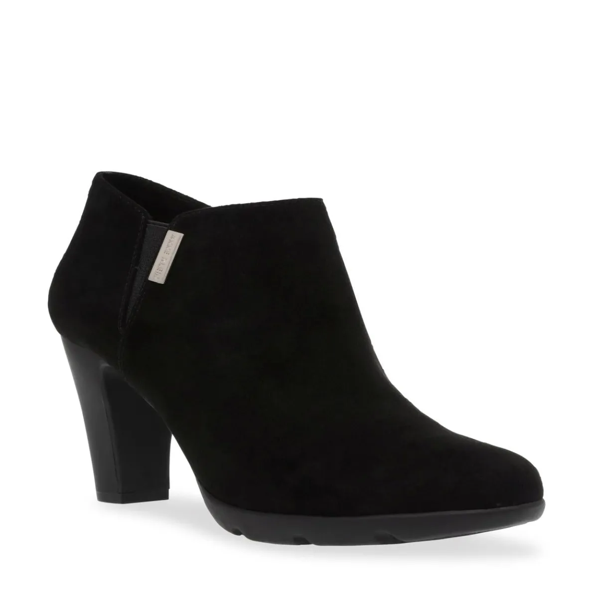 Faux Suede Double Zipper Shooties