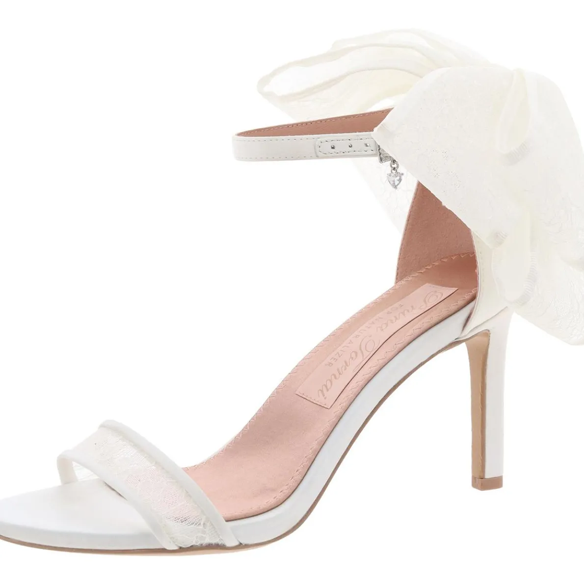 Amour Bow Leather Heels