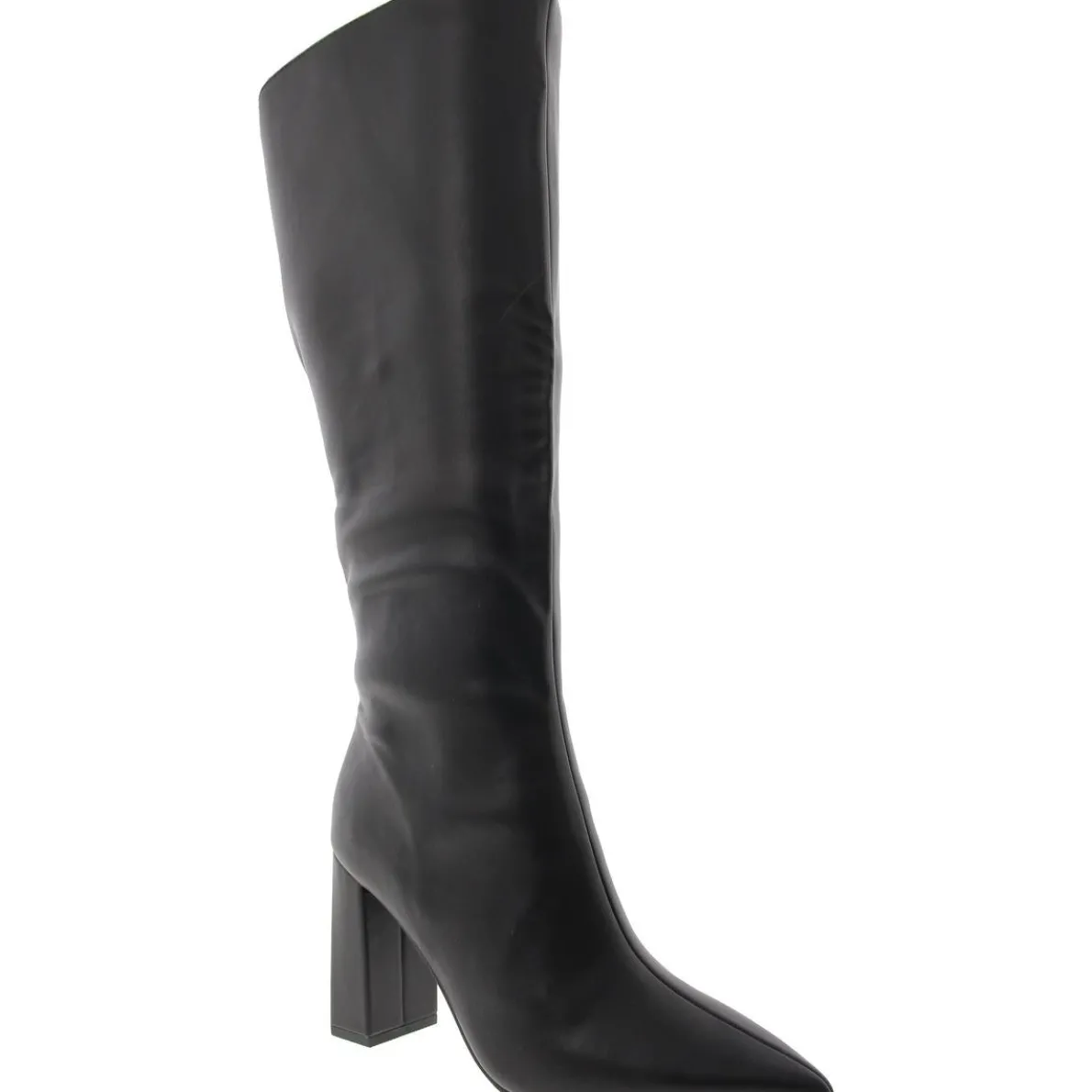 Islah Wide Calf Faux Leather Knee-High Boots
