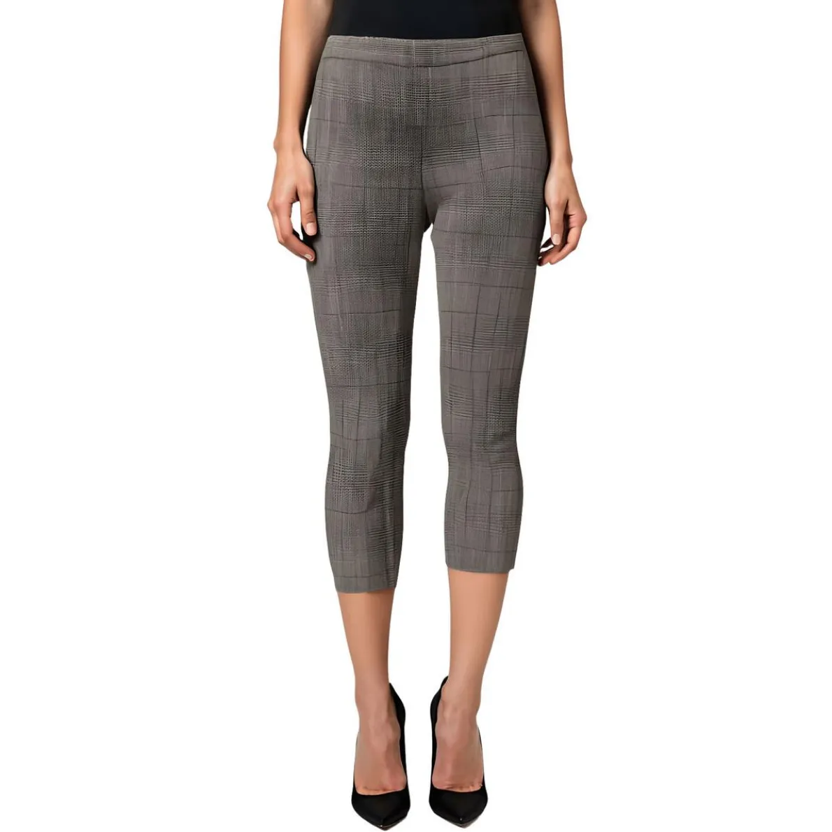 Plaid Ankle Pants