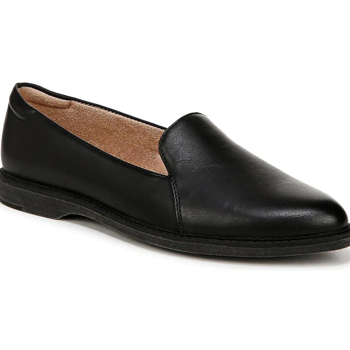 Yippee Faux Leather Flat Loafers