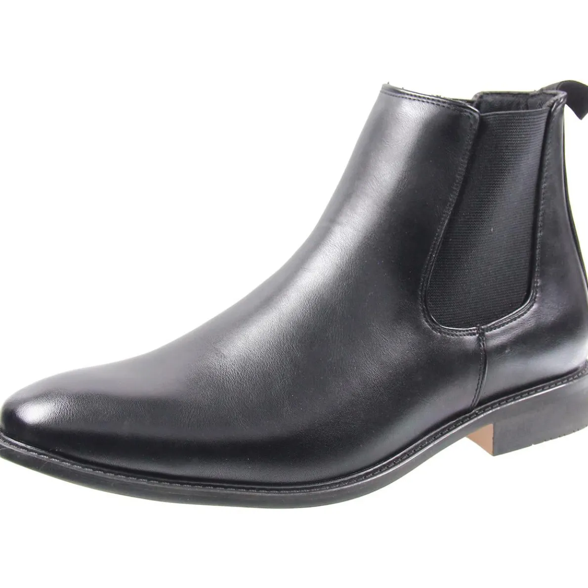Harrison Solid Leather Chelsea Boots