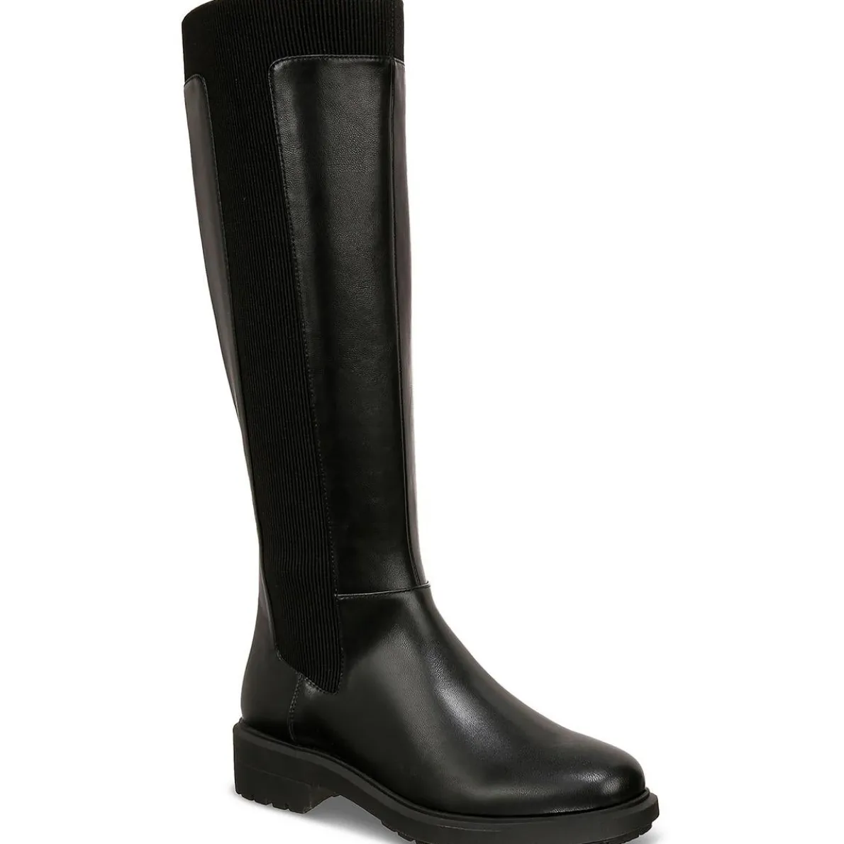 Tamira Faux Leather Riding Knee-High Boots
