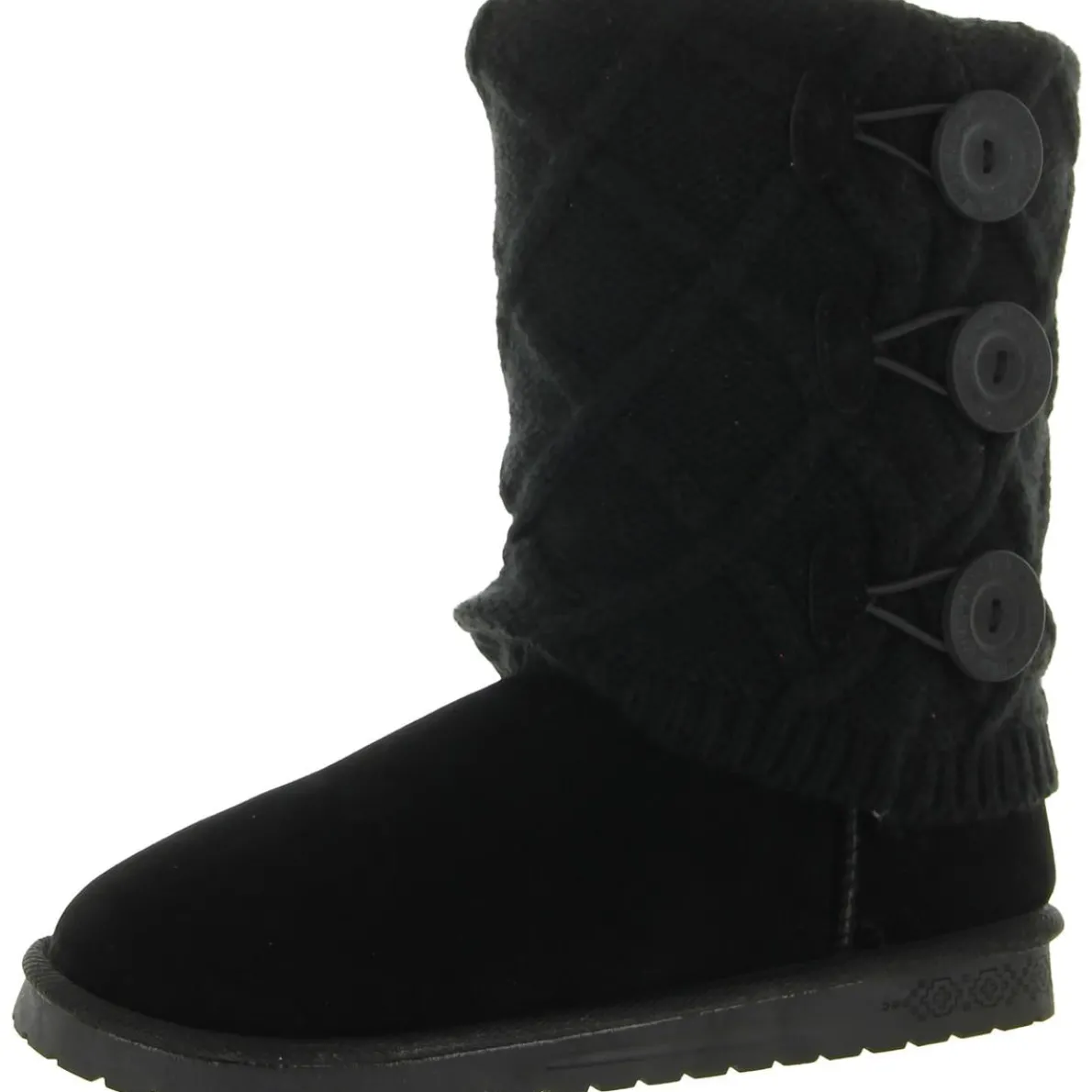 Cable Knit Winter Boots