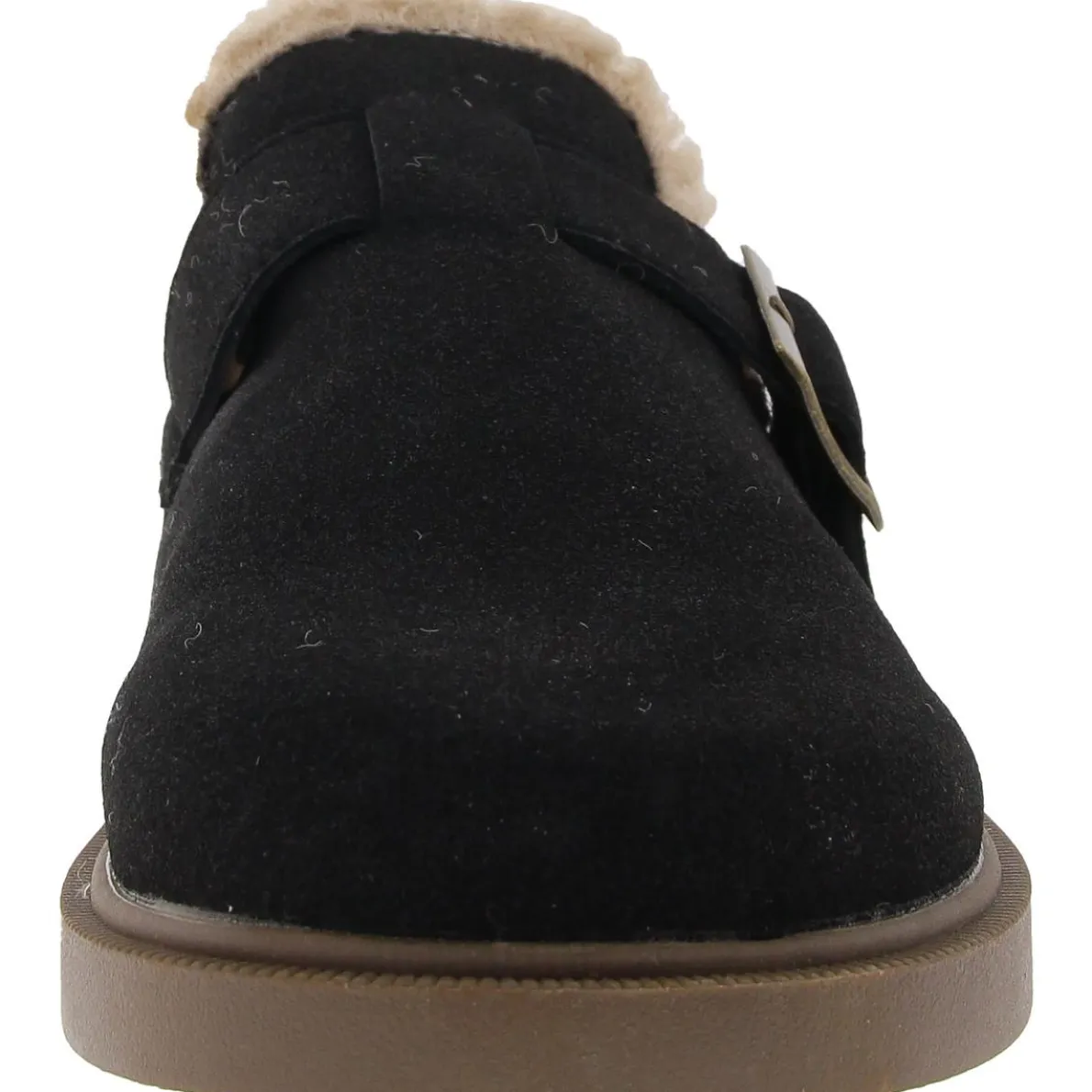 Faux Fur Lined Slide Slippers
