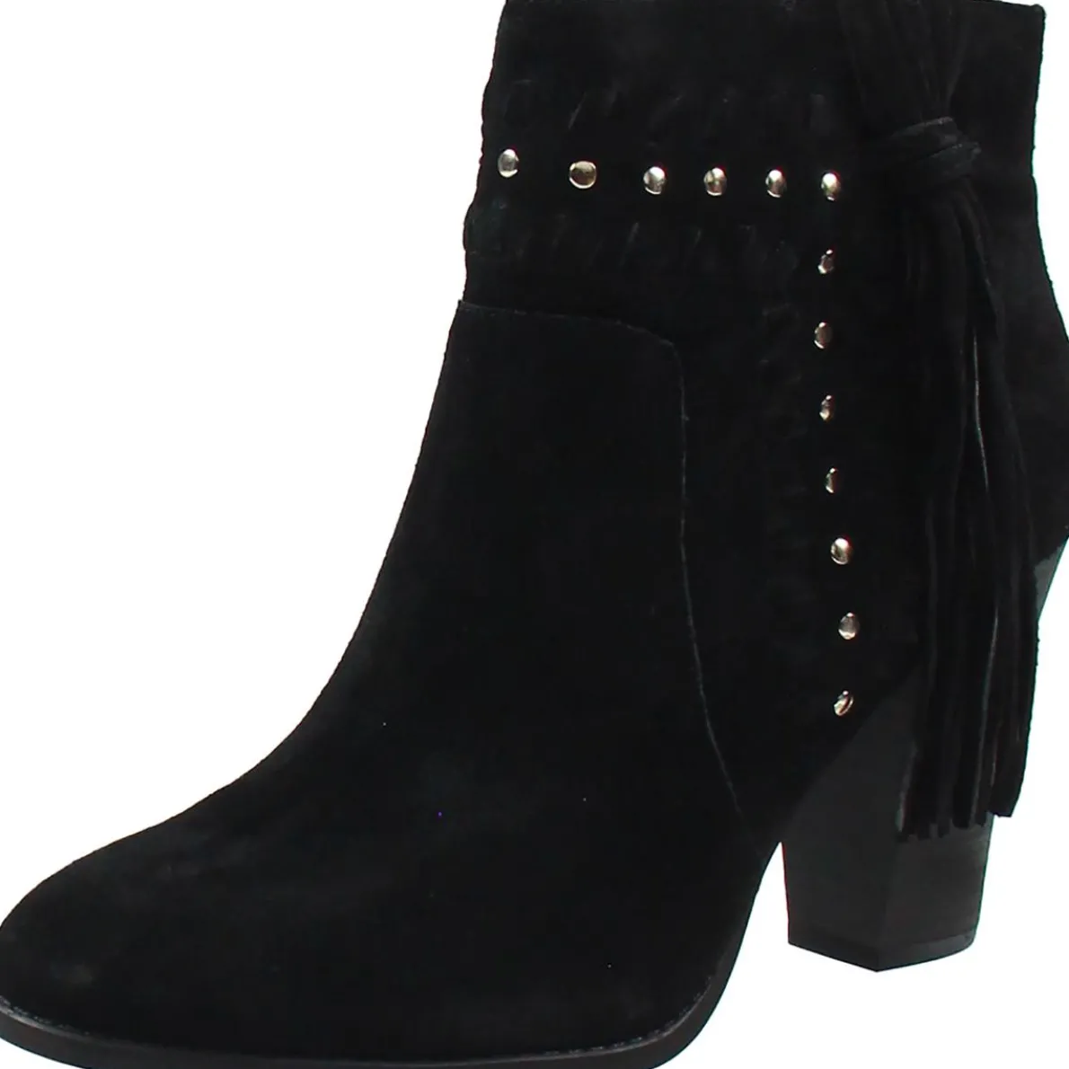 JADE Studded Suede Booties