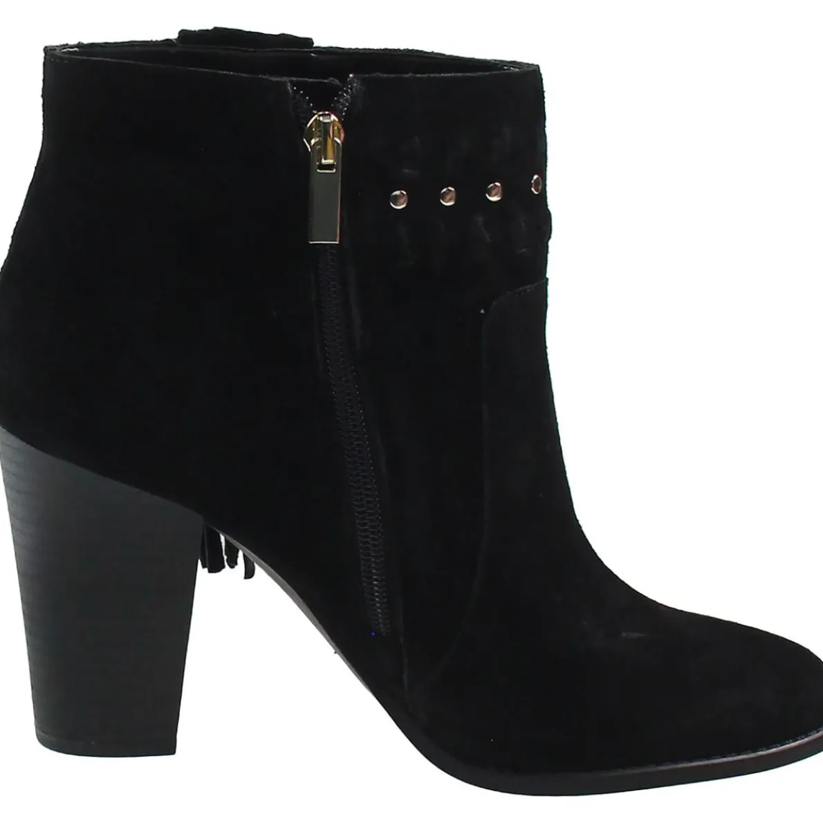 JADE Studded Suede Booties