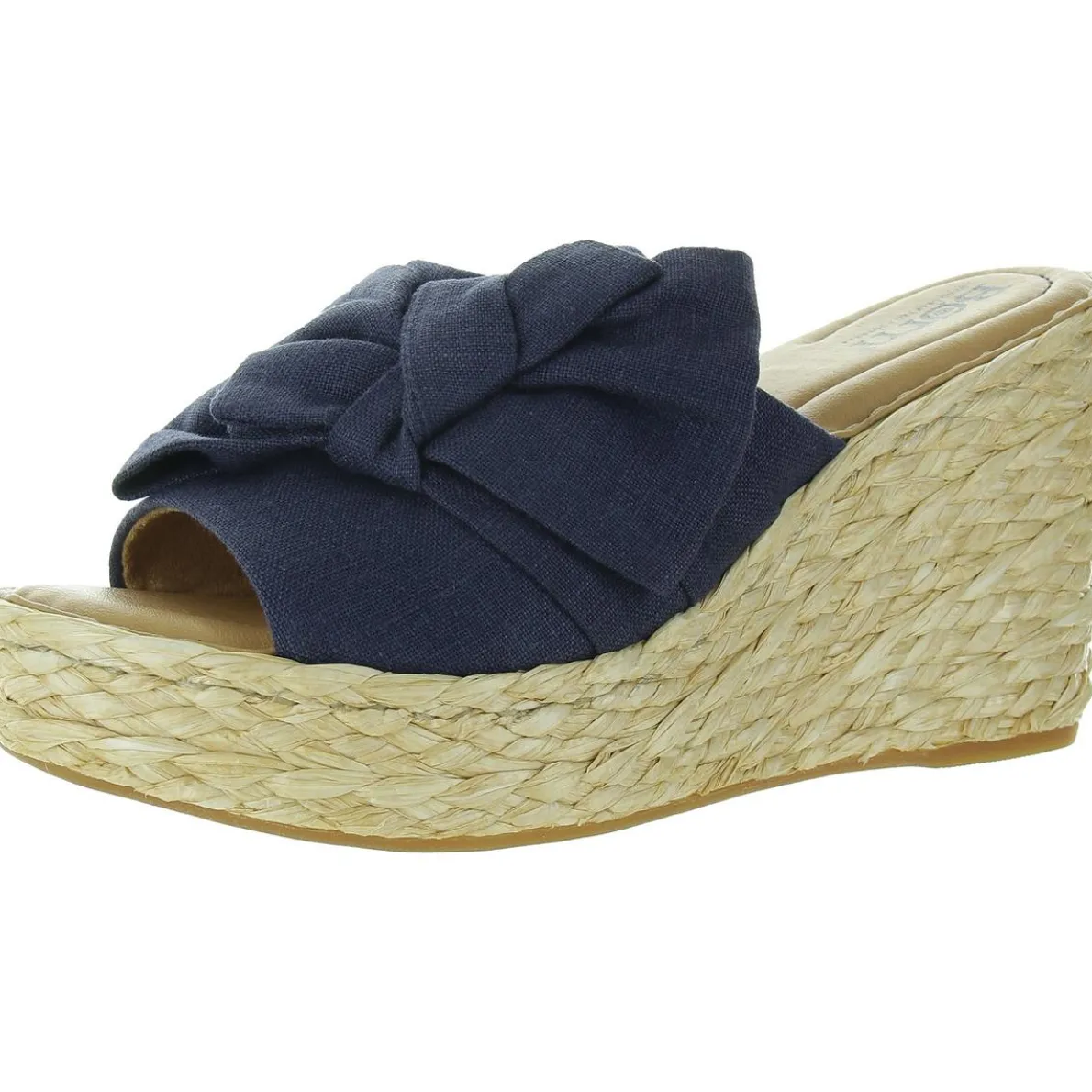 Solid Wedge Sandals