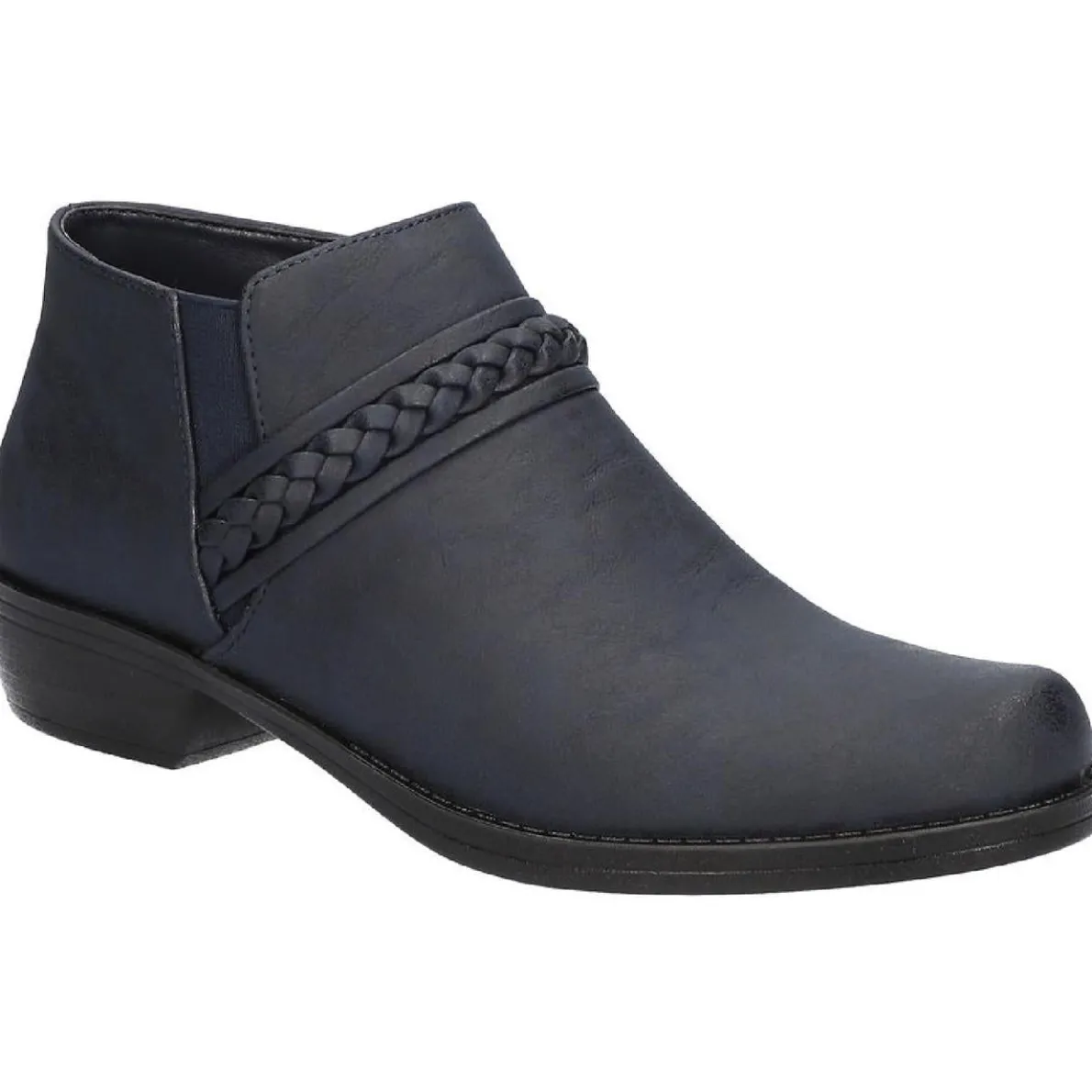 Jalia Almond Toe Braided Booties