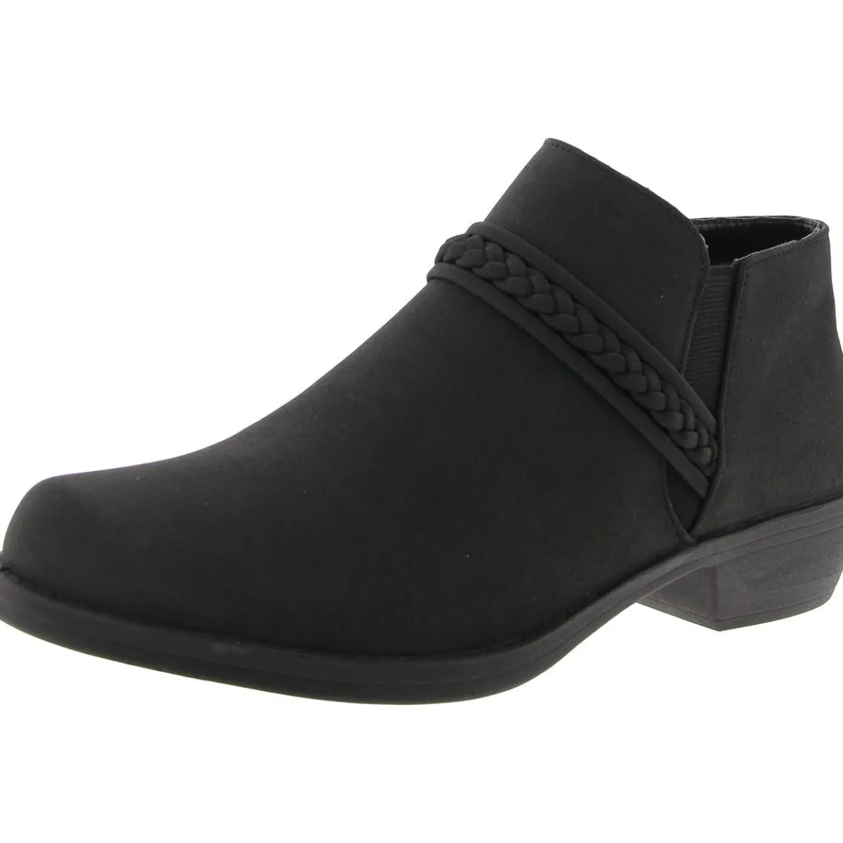 Jalia Almond Toe Braided Booties