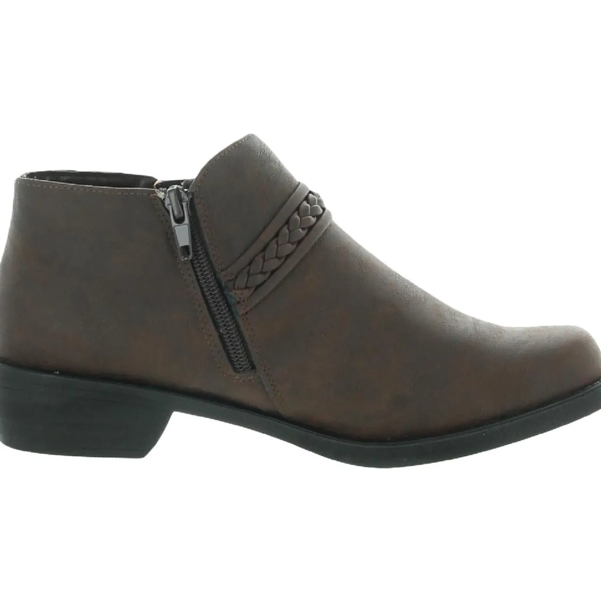 Jalia Almond Toe Braided Booties