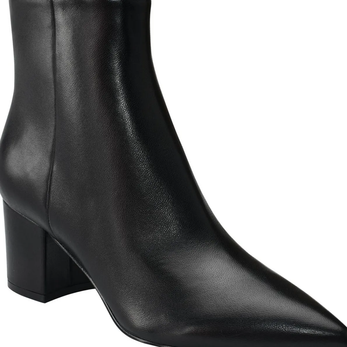 Jarli Solid Leather Ankle Boots