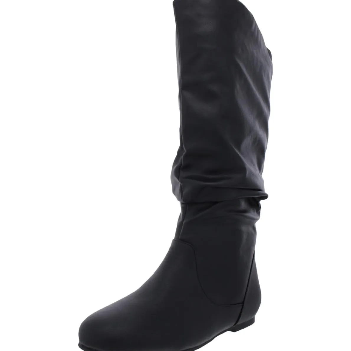 Jayne Extra Wide Calf Faux Leather Knee-High Boots