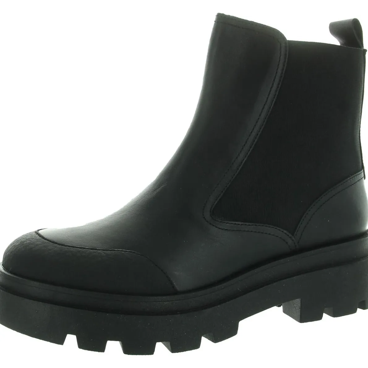 Jeba 879 Mixed Media Leather Chelsea Boots