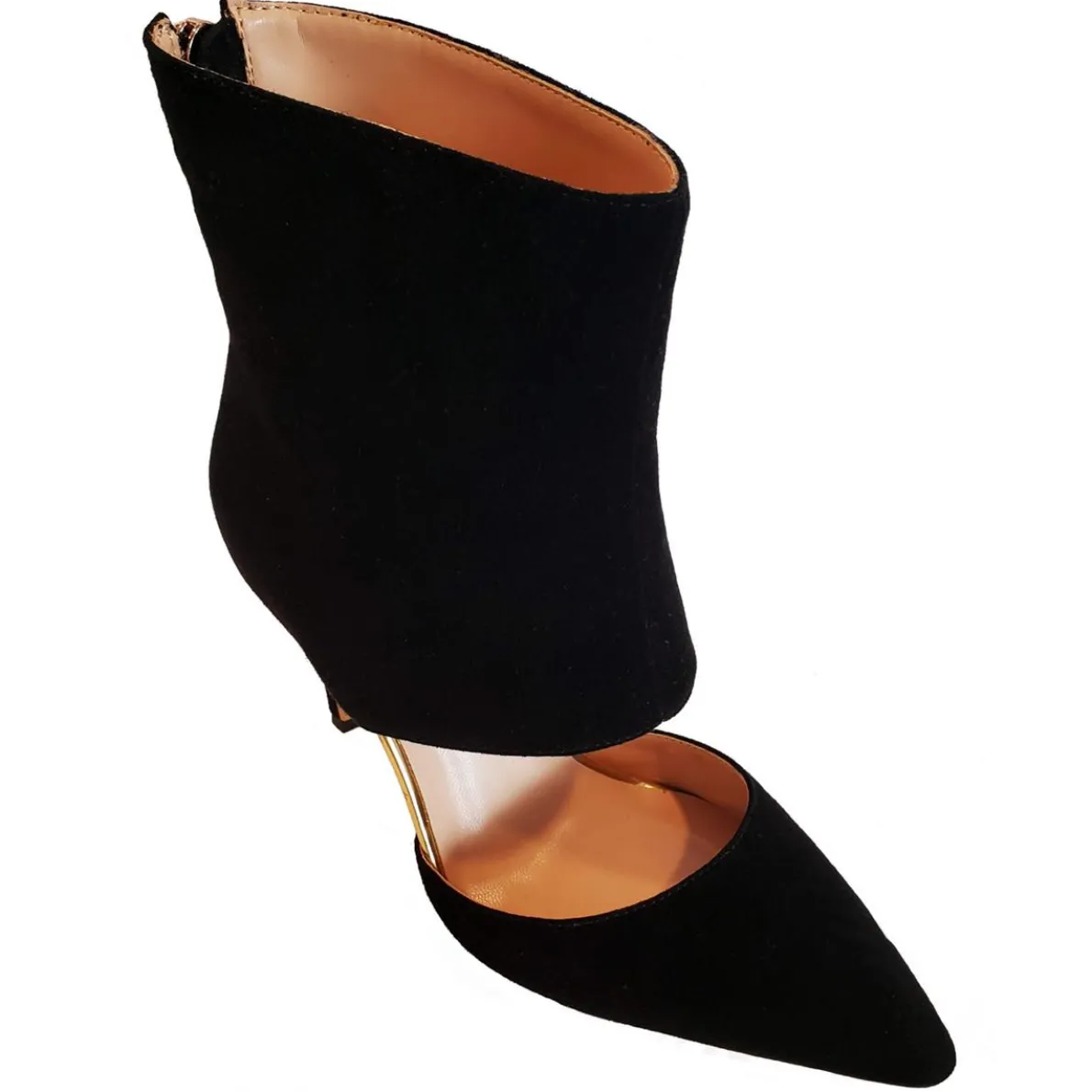 Jelyn Suede Pointed Toe Shooties