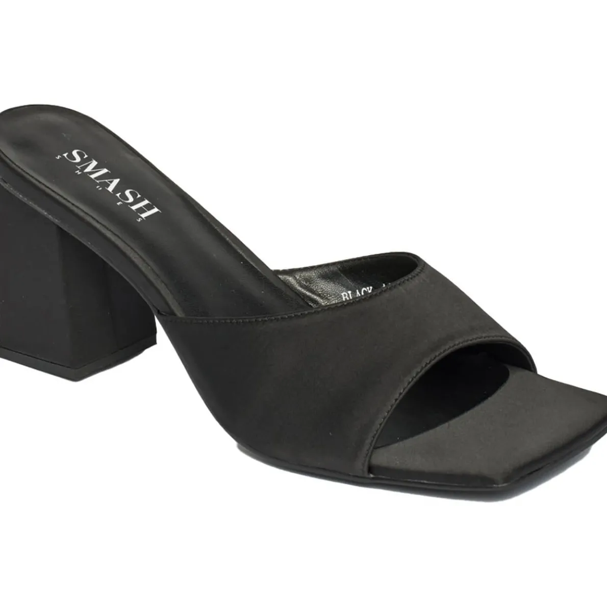 Jennifer Satin Square Toe Pumps