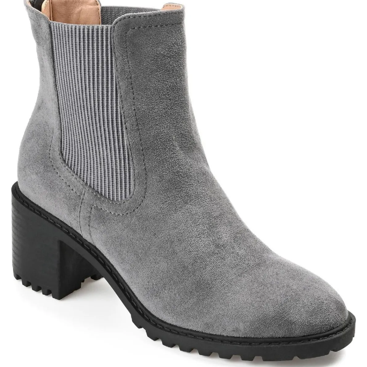 Jentry Faux Suede Chelsea Ankle Boots