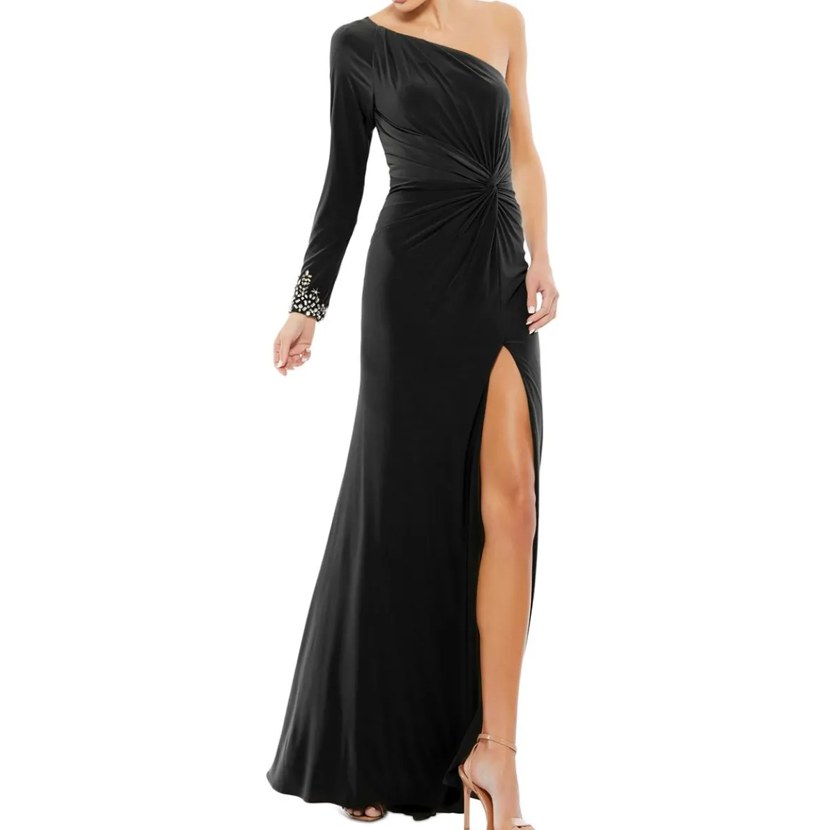 Jersey Long Evening Dress