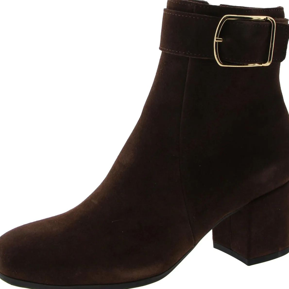 Jesse Round Toe Block Heel Mid-Calf Boots