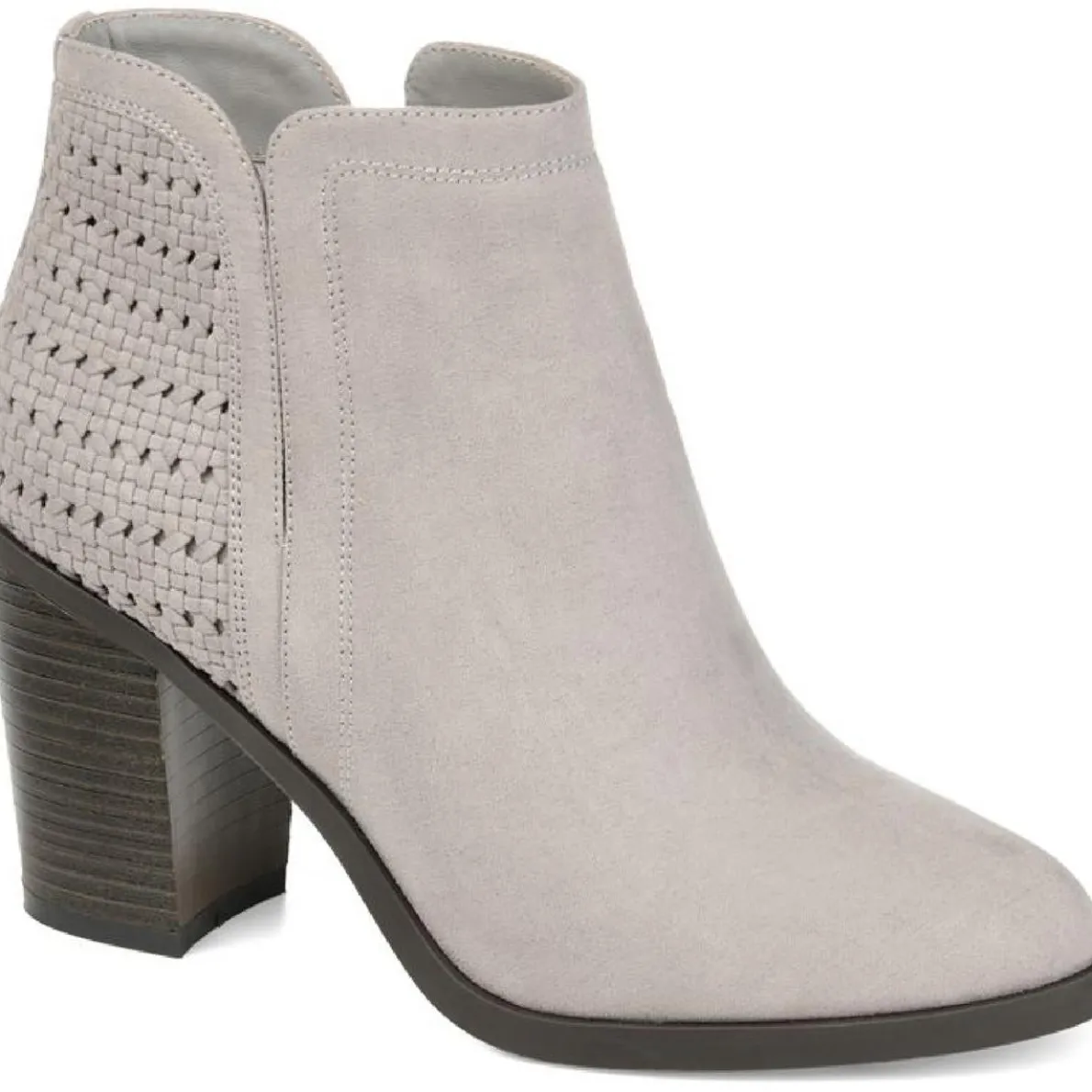 JESSICA Padded Insole Block Heel Booties