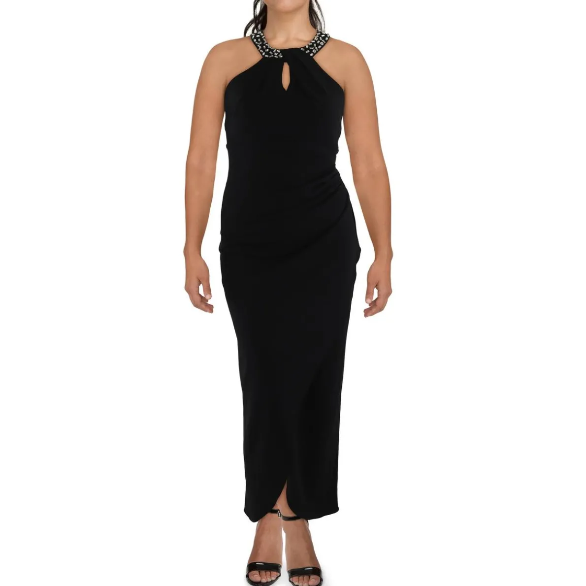 Jeweled Evening Dress