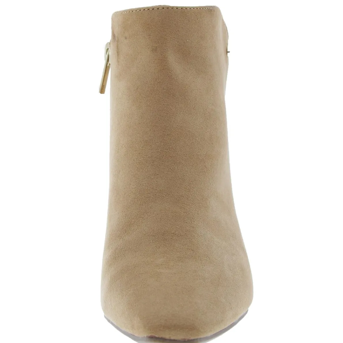 JNYDELNO Block Heel Faux Suede Ankle Boots