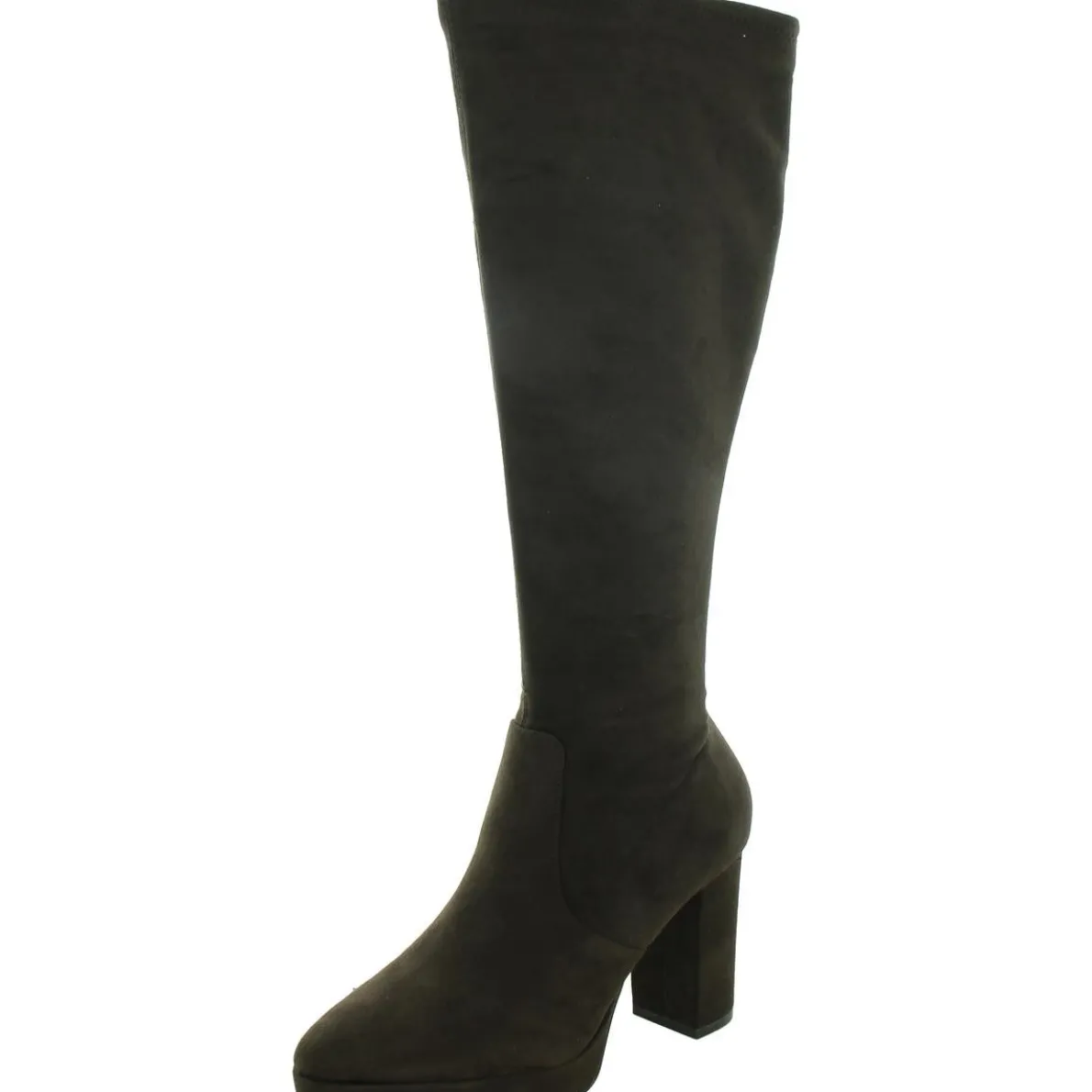 Journey Wide Calf Faux Suede Knee-High Boots