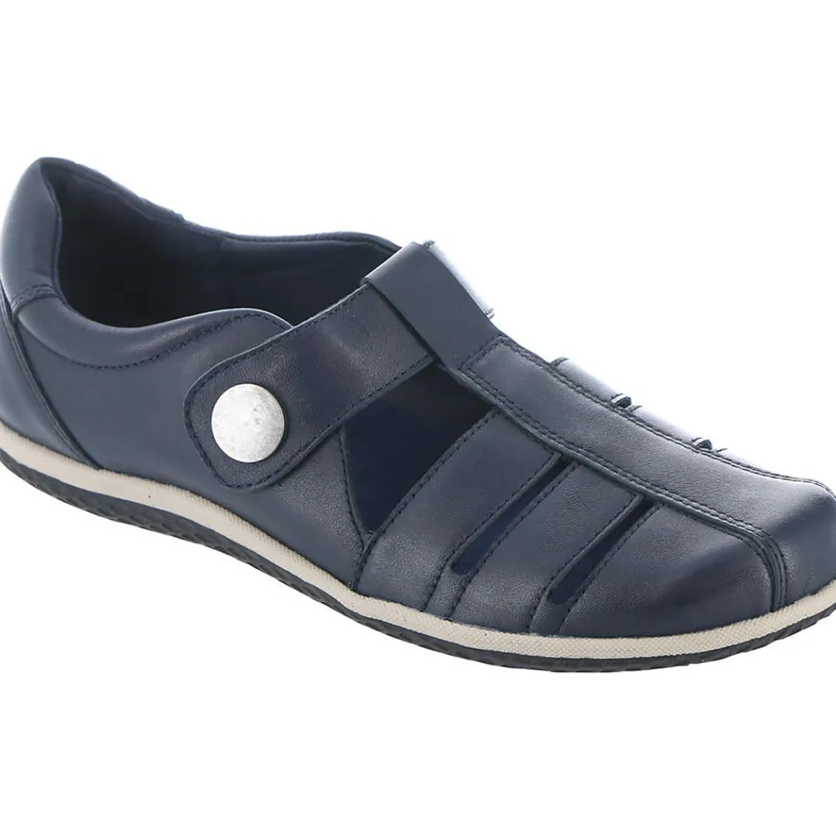 Orlando Leather Lifestyle Slip-On Sneakers