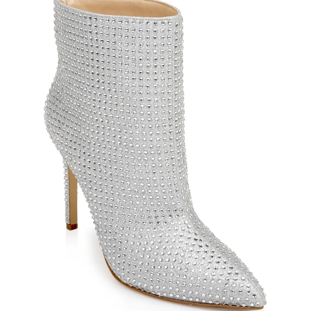 Jude Textured Pointed Toe Ankle Boots