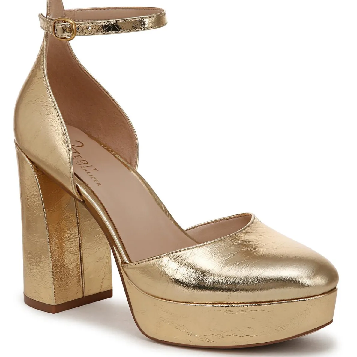 Giovanna Leather Pumps Platform Heels