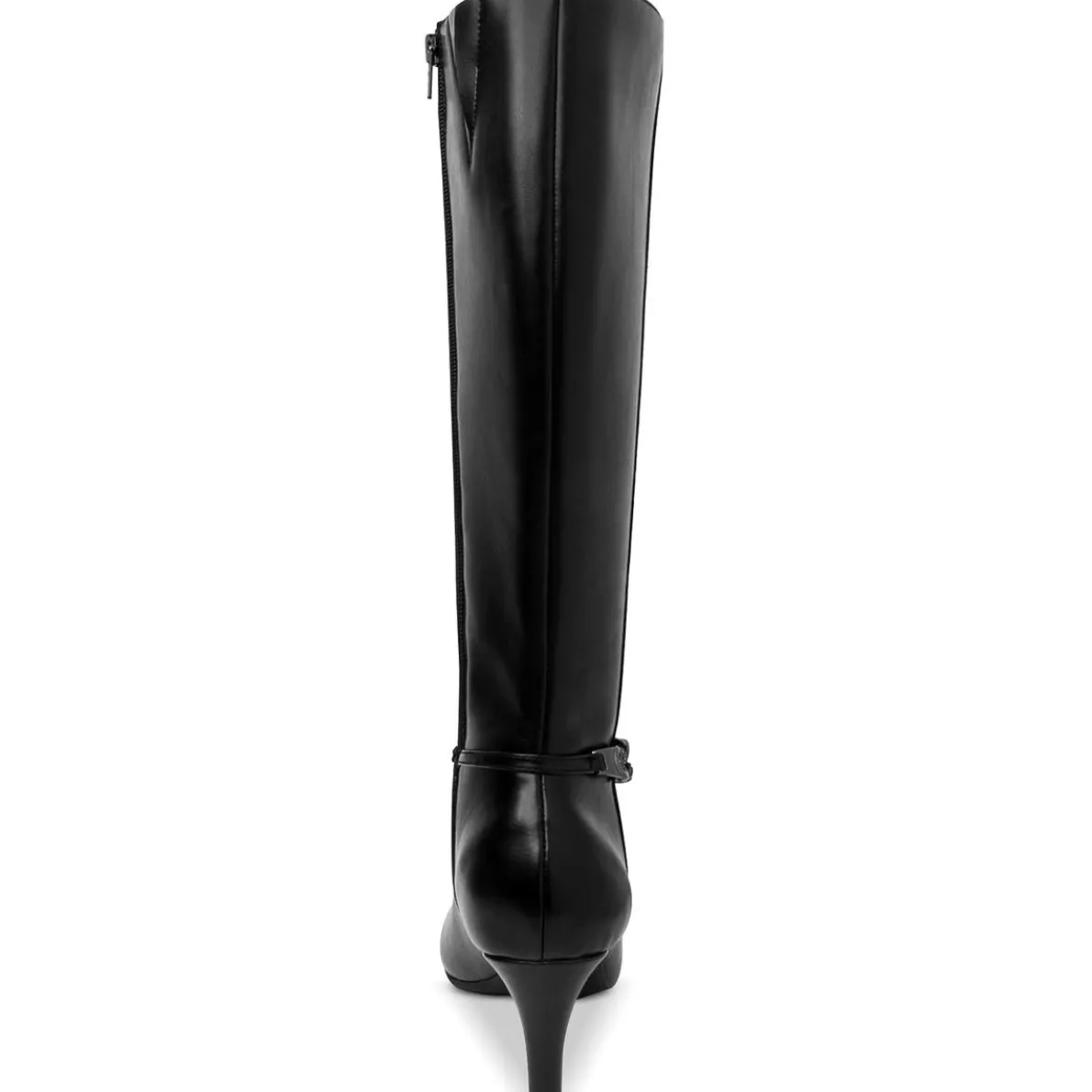 Hanna Faux Leather Tall Mid-Calf Boots