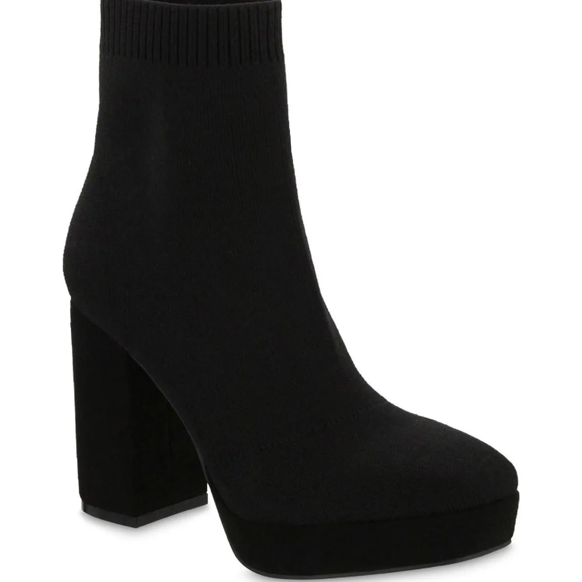 Carla Zipper Heels Ankle Boots