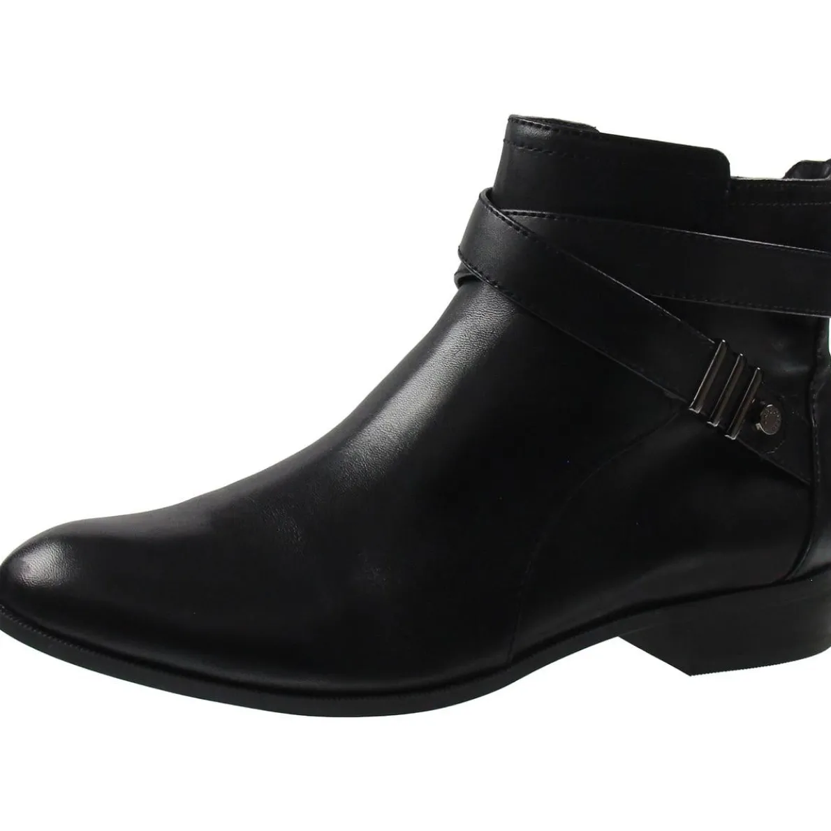KAEL Laceless Leather Ankle Boots