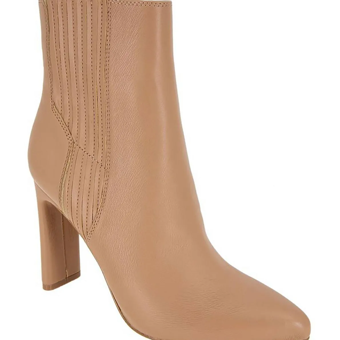 Kalia Faux Leather Embossed Ankle Boots