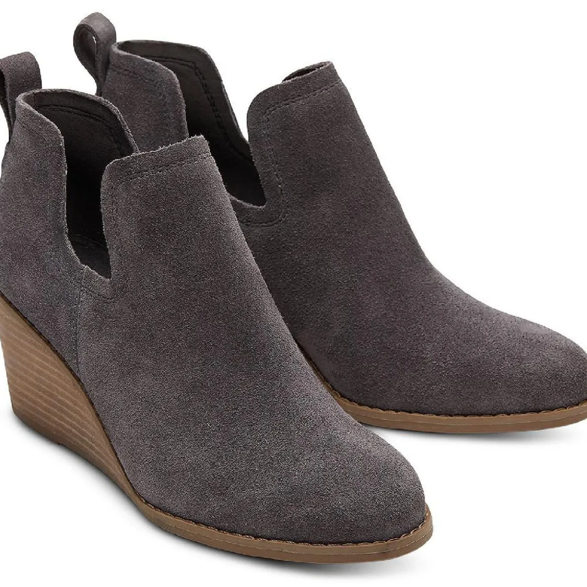 KALLIE Slip On Wedge Boots