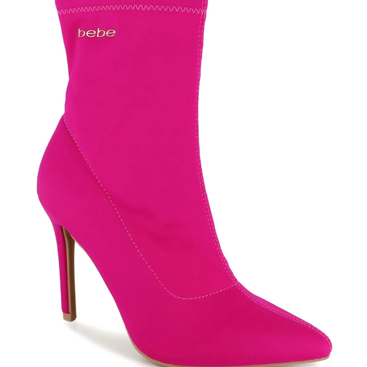 KANDEY Zipper Pointed Toe Ankle Boots