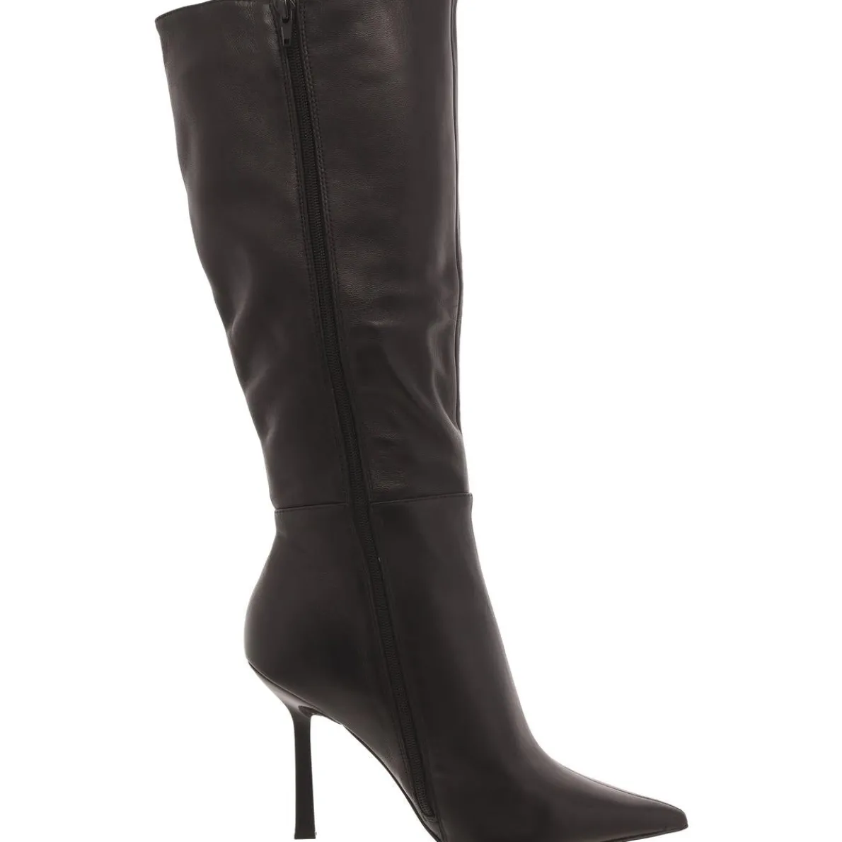 Kathleen Leather Pointed Toe Knee-High Boots