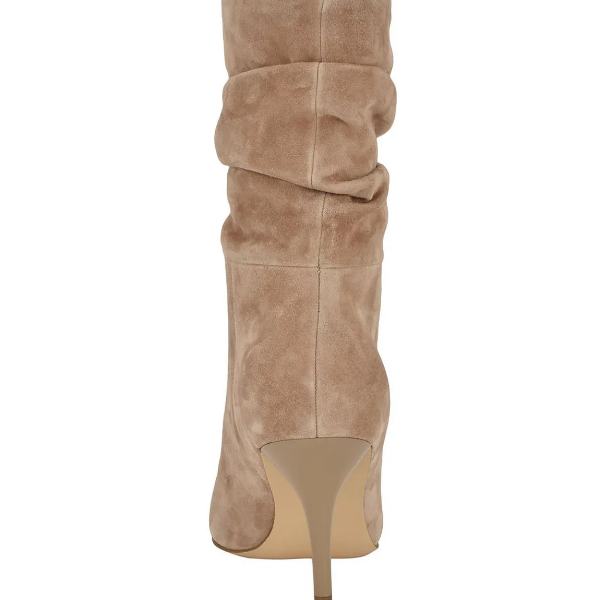 KCCERINE Ruffled Mid-Calf Boots