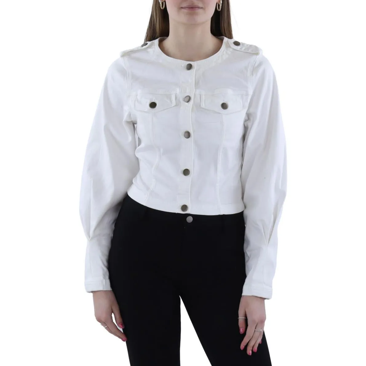 Kerina Crop Denim Denim Jacket