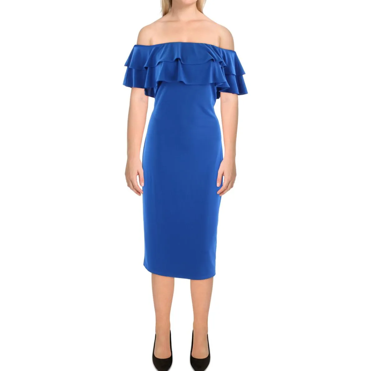 Semi-Formal Knee-Length Cocktail And Party Dress