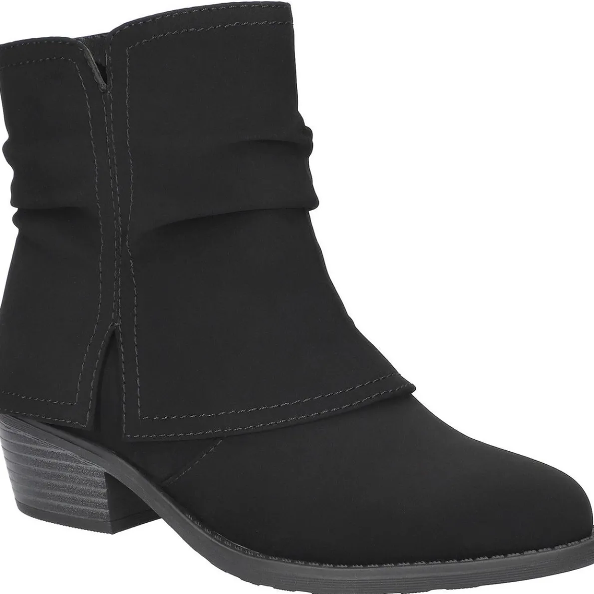 Kudos Faux Leather Ankle Booties