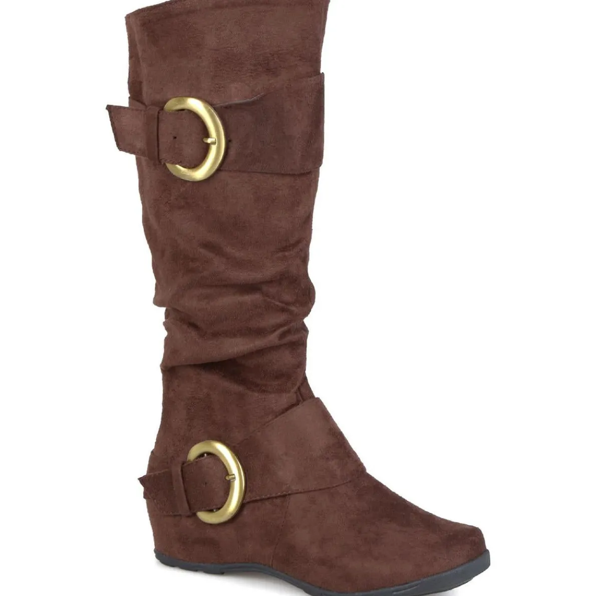 Jester Faux Suede Slouchy Riding Boots
