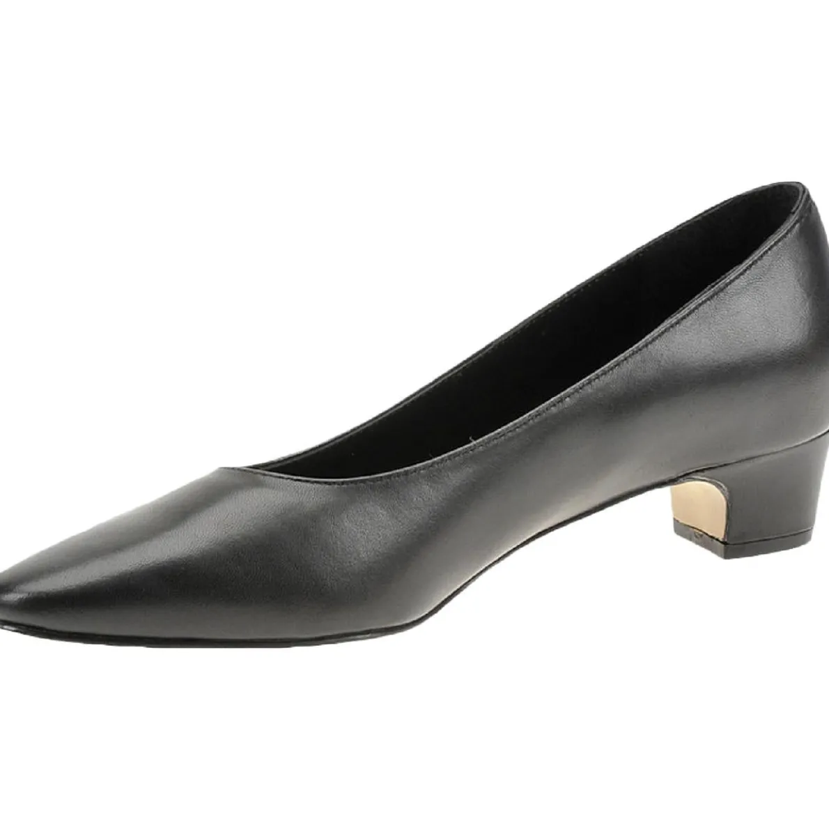 Astyr Leather Almond Toe Dress Heels